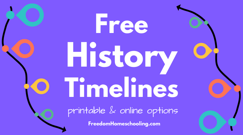 history timeline for kids