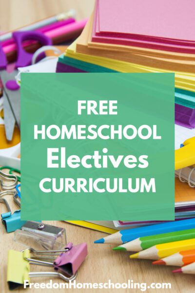 Free Homeschool Electives Curriculum