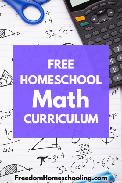 free homeschool math curriculum