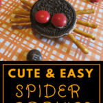 Cute and Easy Spider Cookies