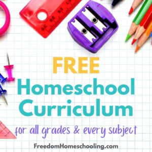 Free homeschool curriculum