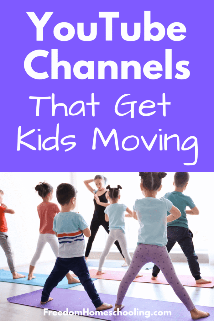 YouTube Channels That Get Kids Moving