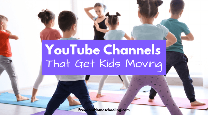 YouTube Channels That Get Kids Moving