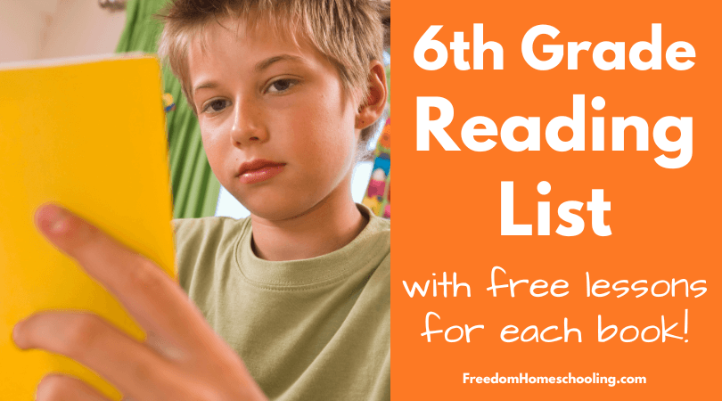 6th Grade Reading List
