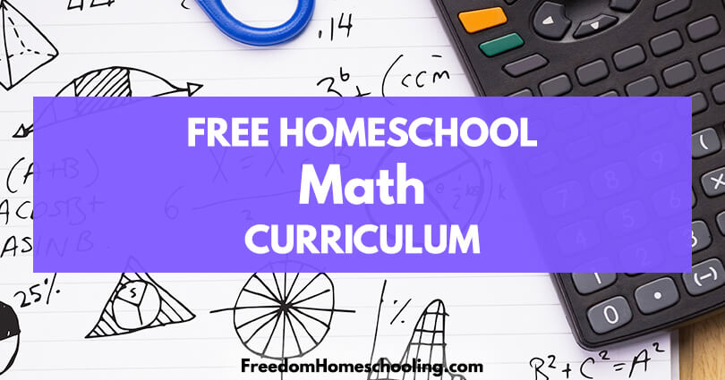 free homeschool math curriculum