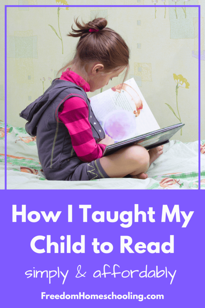 How I Taught My Child to Read