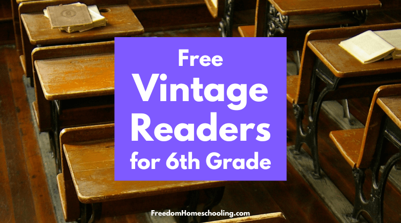 Free Vintage Readers for 6th Grade