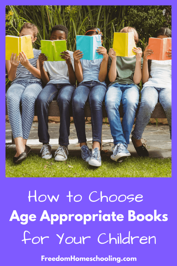How to Choose Age Appropriate Books for Your Children