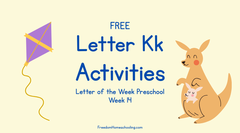 Week 14 Free Letter K Activities