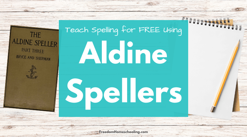 Teach Spelling for FREE Using Aldine Spellers