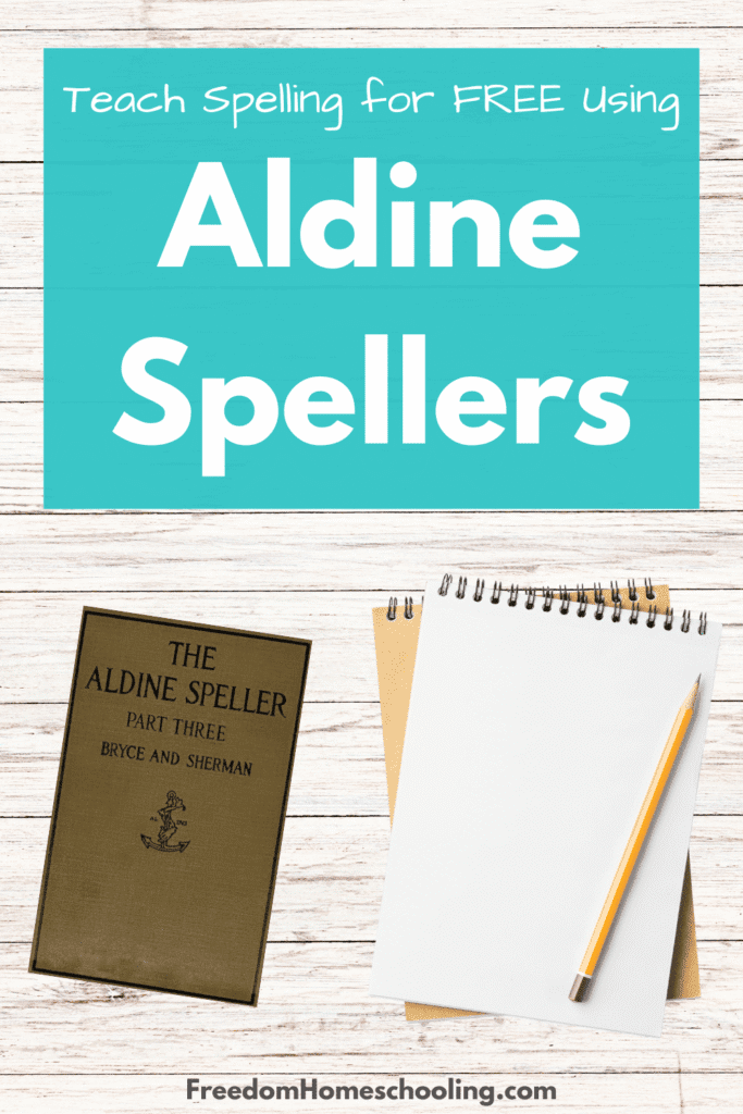 Teach Spelling for FREE Using Aldine Spellers