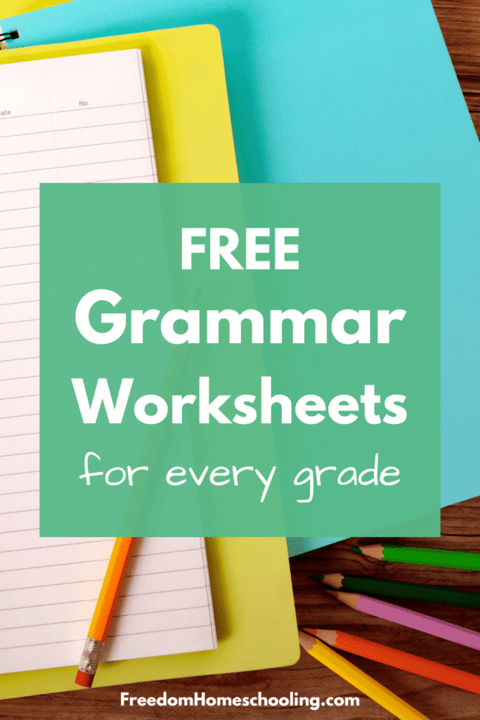 Free Grammar Worksheets for Every Grade