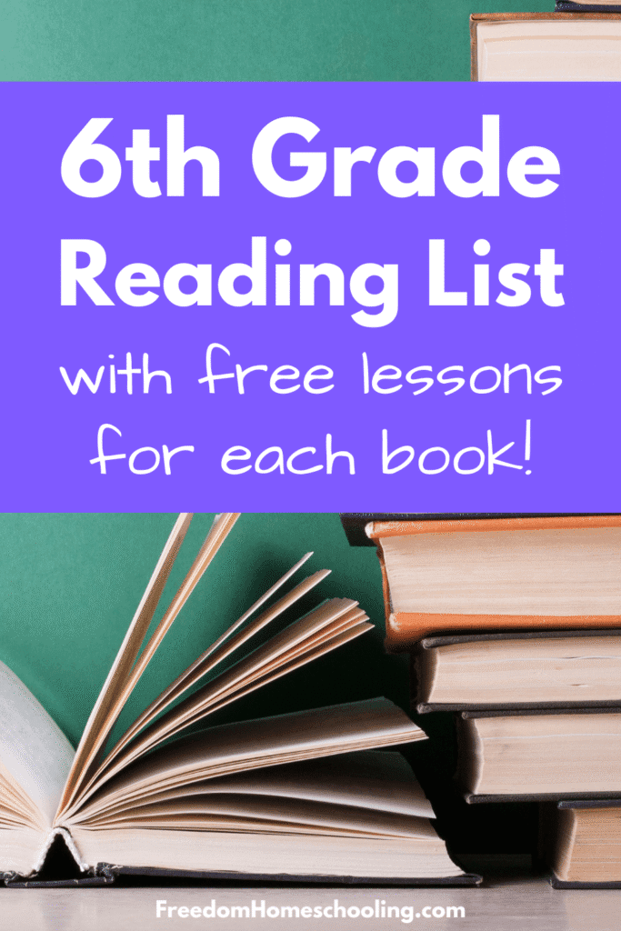 6th Grade Reading List