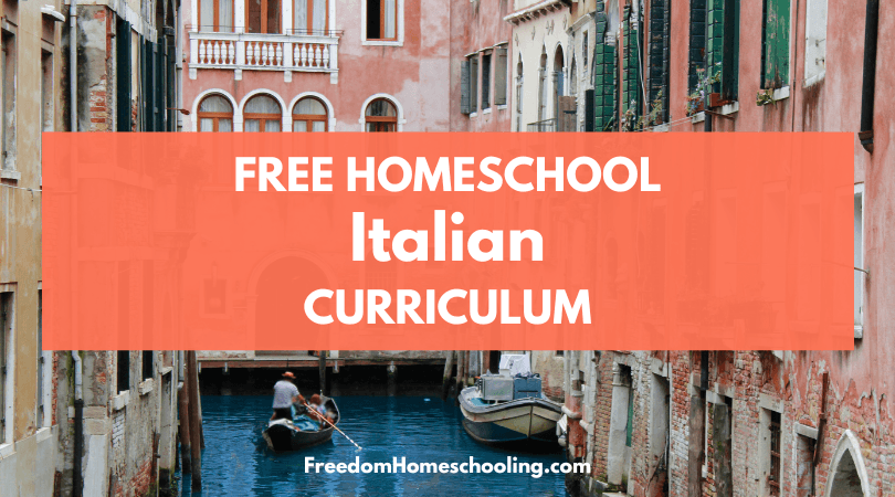 Free Homeschool Italian Curriculum FB Free Homeschool Italian Curriculum