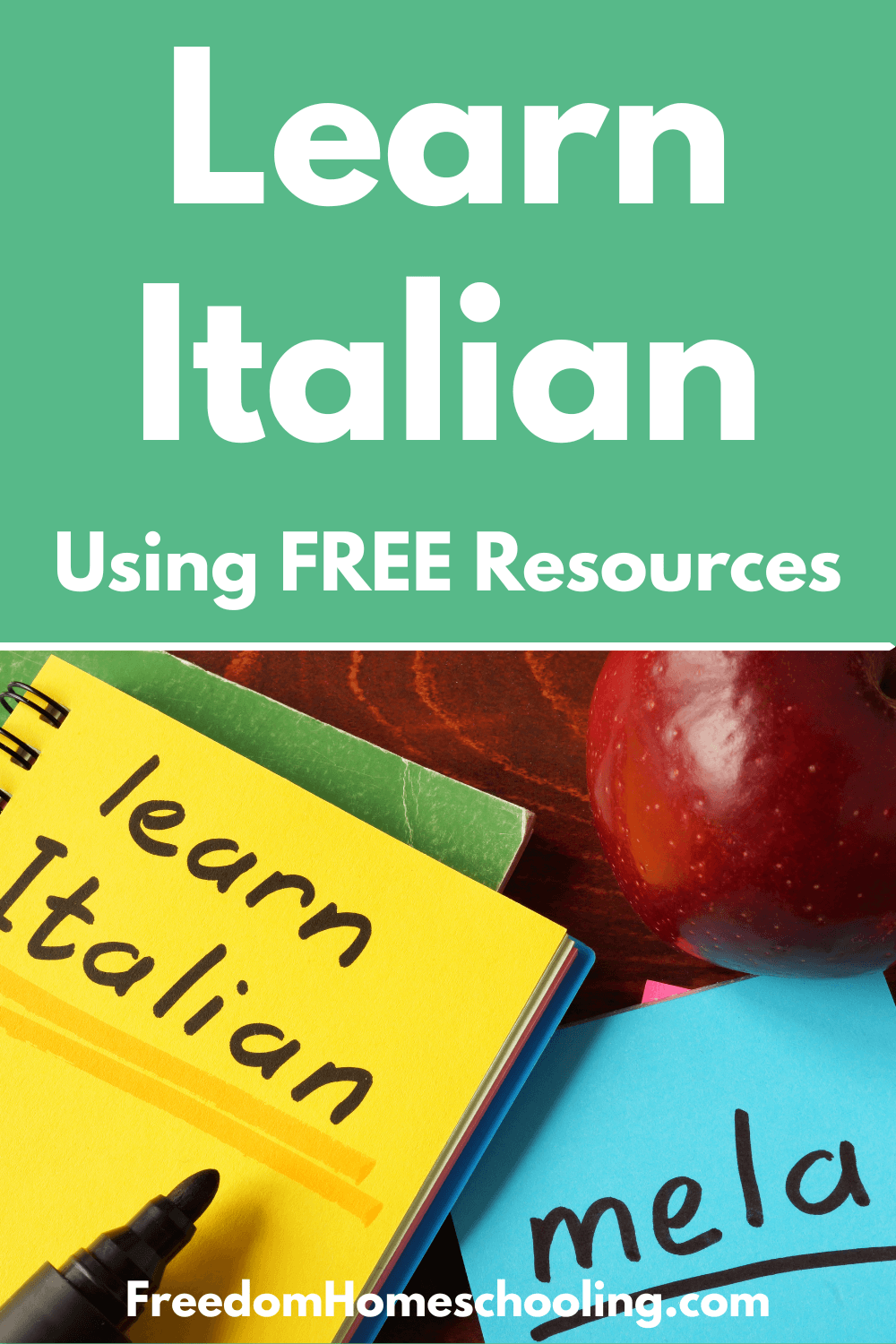Learn Italian Using FREE Resources