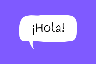 Learn Spanish Menu Button