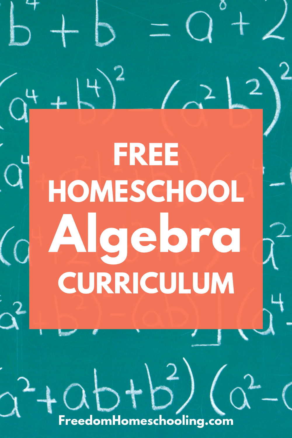 Free Homeschool Algebra Curriculum