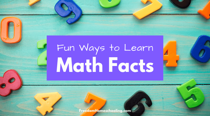 Fun Ways to Learn Math Facts