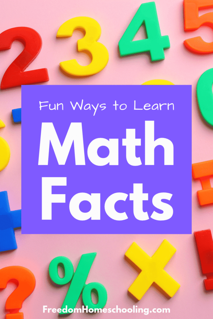 Fun Ways to Learn Math Facts