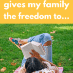 Homeschooling gives my family the freedom to...